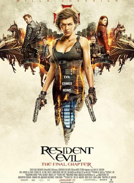 فیلم Resident Evil: The Final Chapter 2016 | رزیدنت ایول: 6 قسمت پایانی